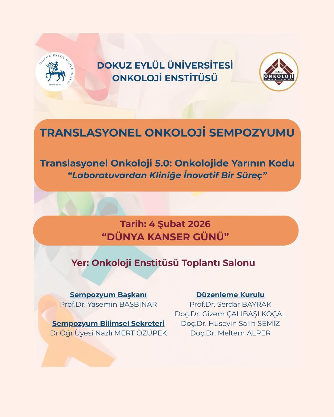 Translasyonel Onkoloji 5.0 Onkolojide Yarının Kodu